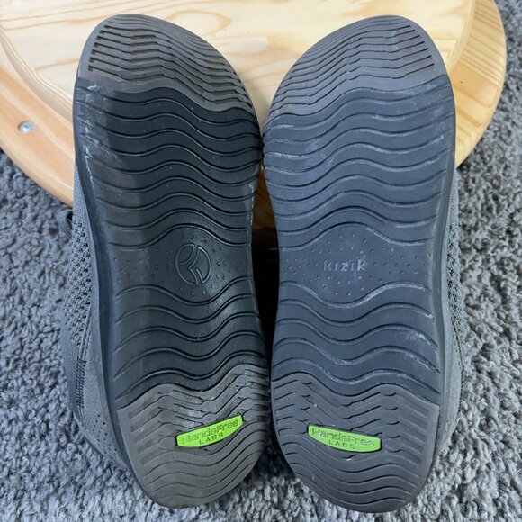 Kizik Lima Handsfree Sneaker Women Size 8.5 Wide Gray Knit Athletic Running Shoe - Picture 8 of 8